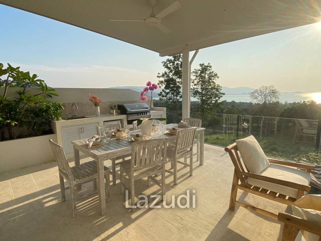 Exquisite 4-Bedroom Villa with Sunset Views