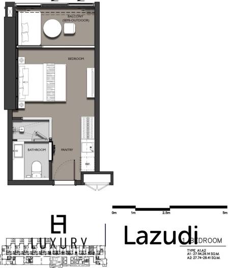 30 m² 1 Chambre 1 Salle de bain Condominium Pour Vente