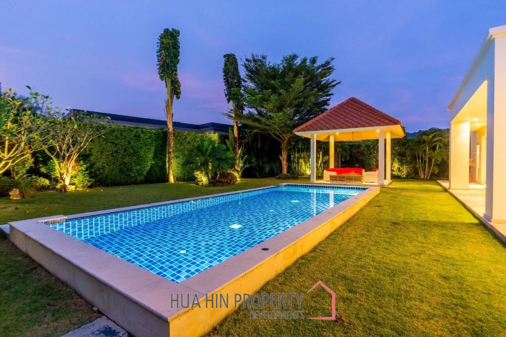 Luxury 3 Bed 3 Bath Mountain View Pool Villa For Sale at Baan Ing Phu