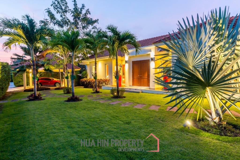 Luxury 3 Bed 3 Bath Mountain View Pool Villa For Sale at Baan Ing Phu