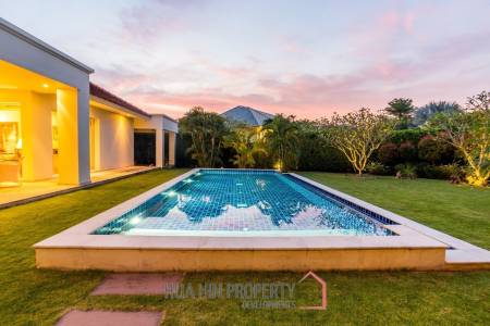 Luxury 3 Bed 3 Bath Mountain View Pool Villa For Sale at Baan Ing Phu