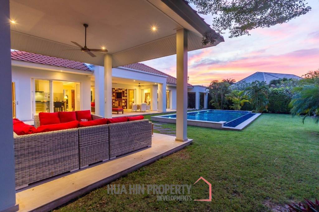 Luxury 3 Bed 3 Bath Mountain View Pool Villa For Sale at Baan Ing Phu