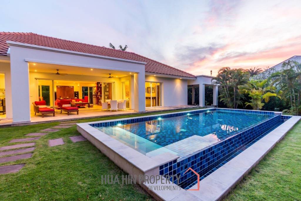 Luxury 3 Bed 3 Bath Mountain View Pool Villa For Sale at Baan Ing Phu