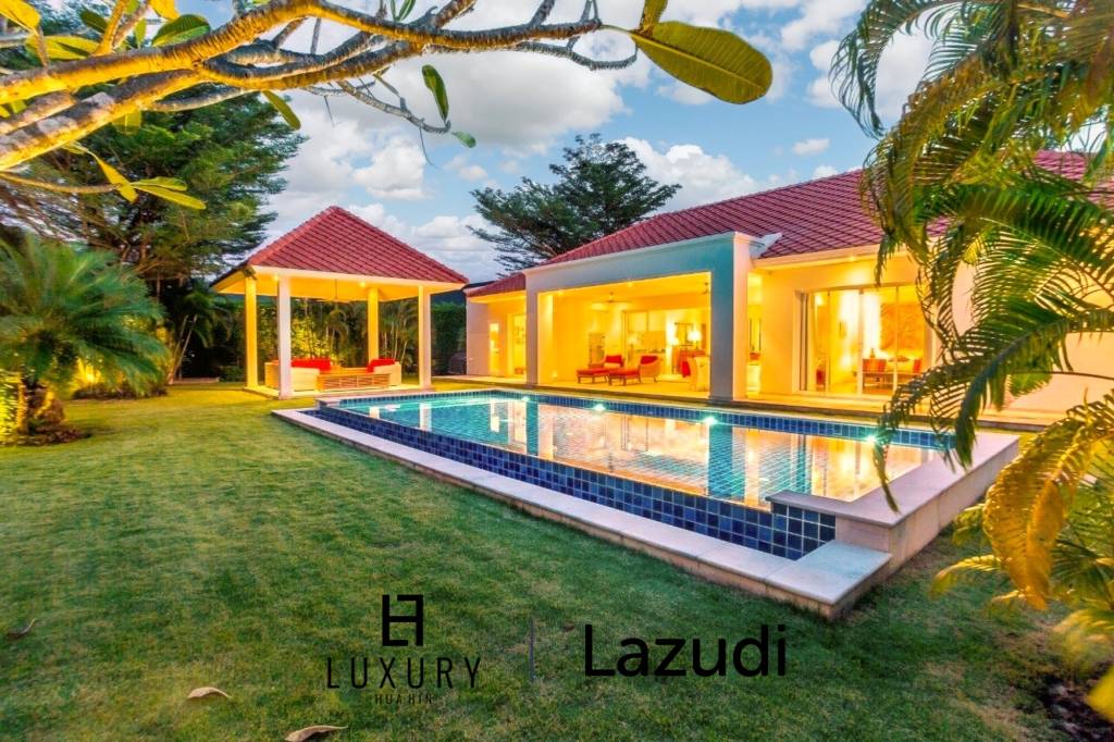 Luxury 3 Bed 3 Bath Mountain View Pool Villa For Sale at Baan Ing Phu