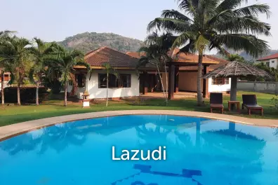 TOP OFFER!!! A magnificent resort is offered for sale on a 5.93-acre plot with 4 villas and a 19 m x 9 m pool.