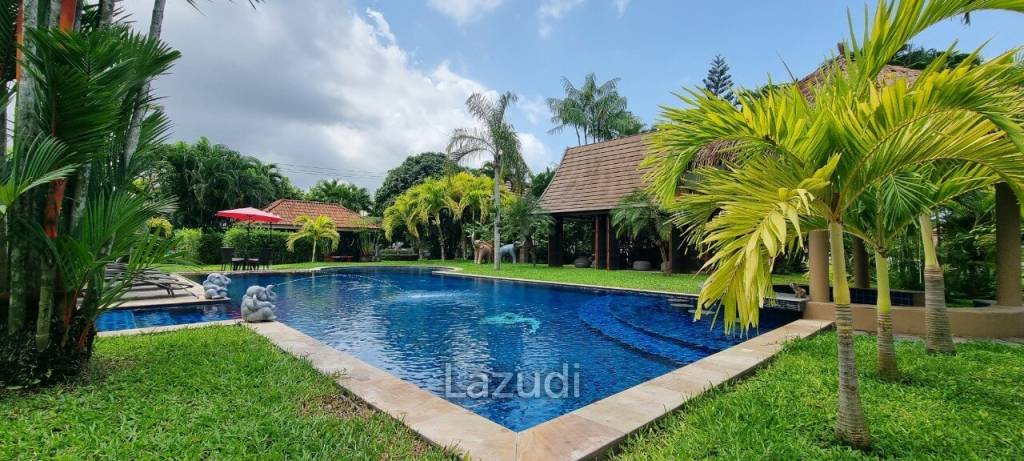 8 Beds 9 Baths  Tropical Garden Villa in Huay Yai