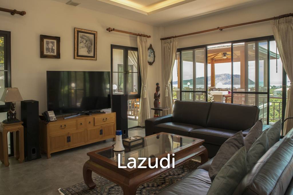 4 BEDROOM SEA VIEW HILLSIDE VILLA | RAWAI
