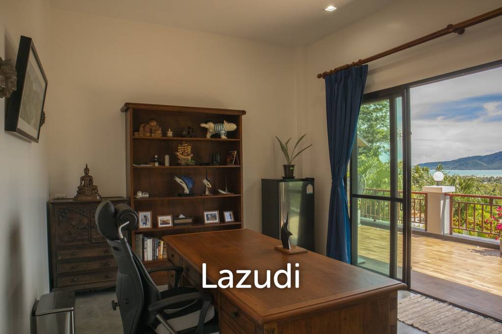 4 BEDROOM SEA VIEW HILLSIDE VILLA | RAWAI