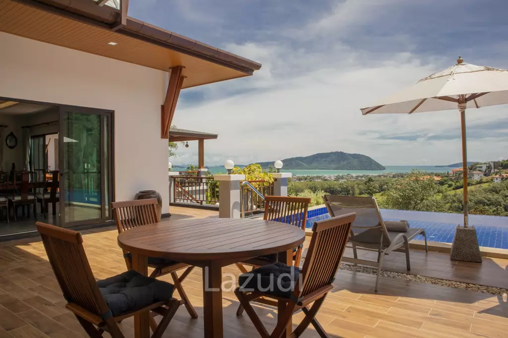 4 BEDROOM SEA VIEW HILLSIDE VILLA | RAWAI