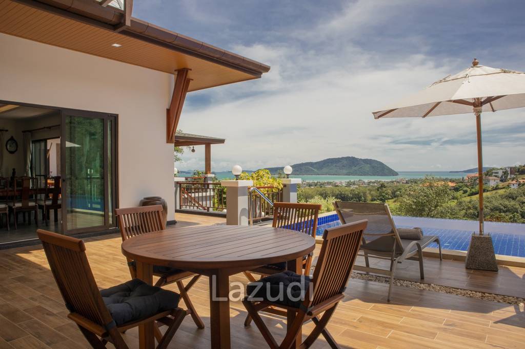 4 BEDROOM SEA VIEW HILLSIDE VILLA | RAWAI