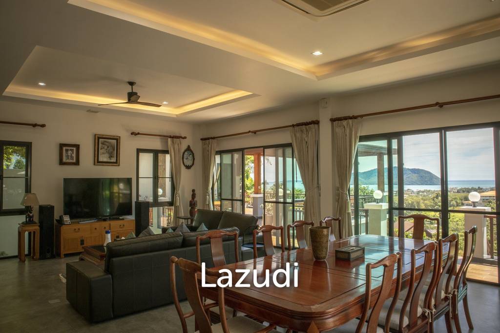 4 BEDROOM SEA VIEW HILLSIDE VILLA | RAWAI