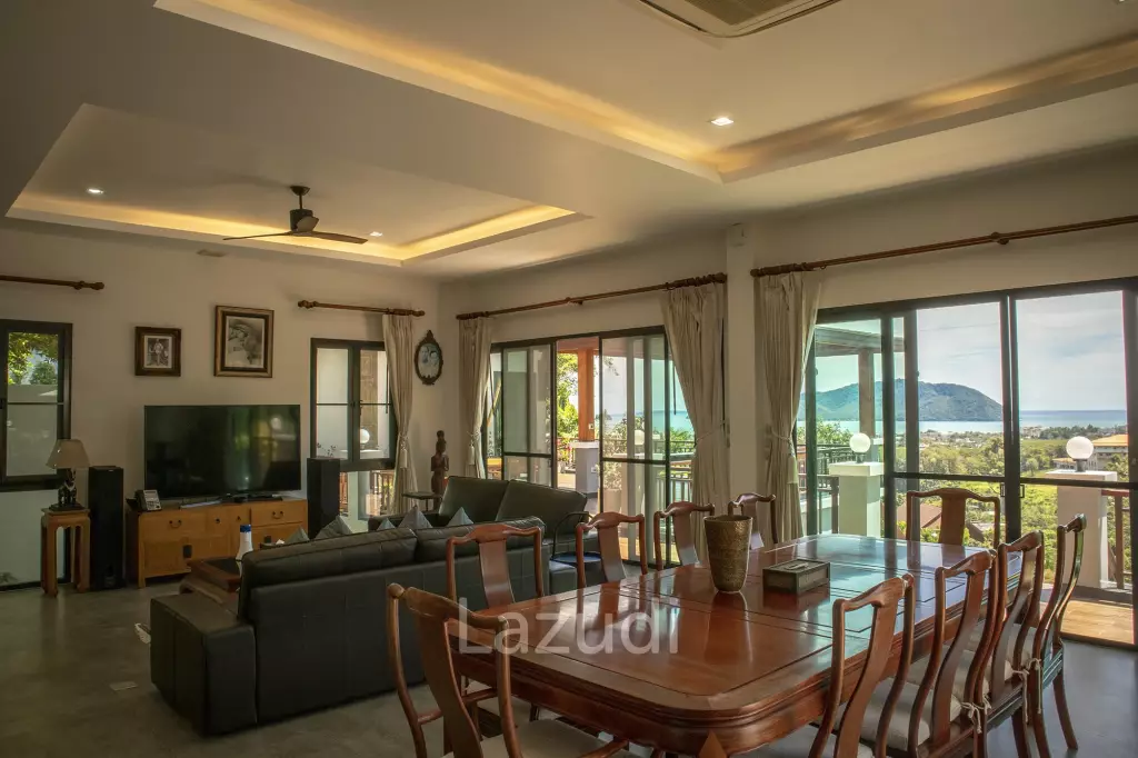 4 BEDROOM SEA VIEW HILLSIDE VILLA | RAWAI
