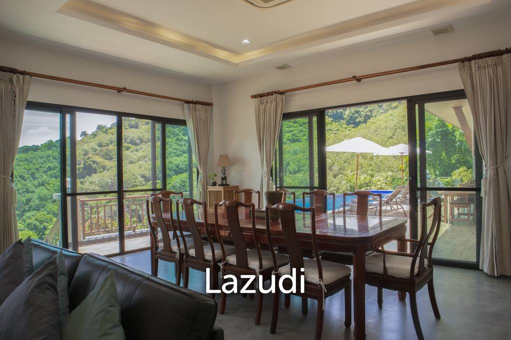 4 BEDROOM SEA VIEW HILLSIDE VILLA | RAWAI