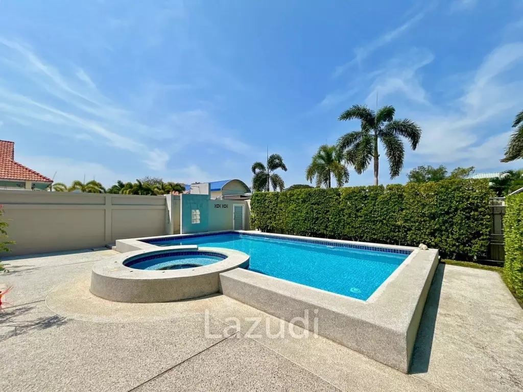 Hua Hin Palm Village : 3 Bed 2 Bath On 596 SQM Land Plot