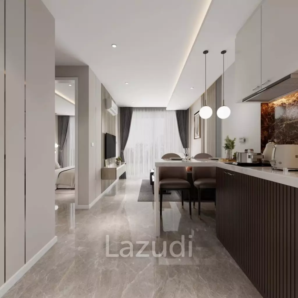 1 Bed 1 Bath 35.84 SQ.M The Coral Pattaya