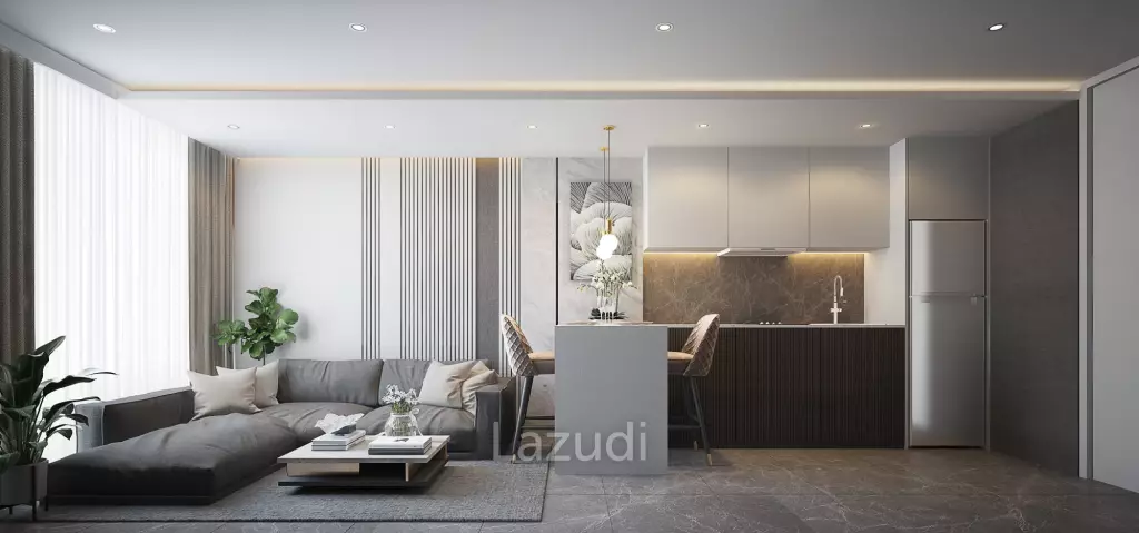 1 Bed 1 Bath 48.69 SQ.M The Coral Pattaya
