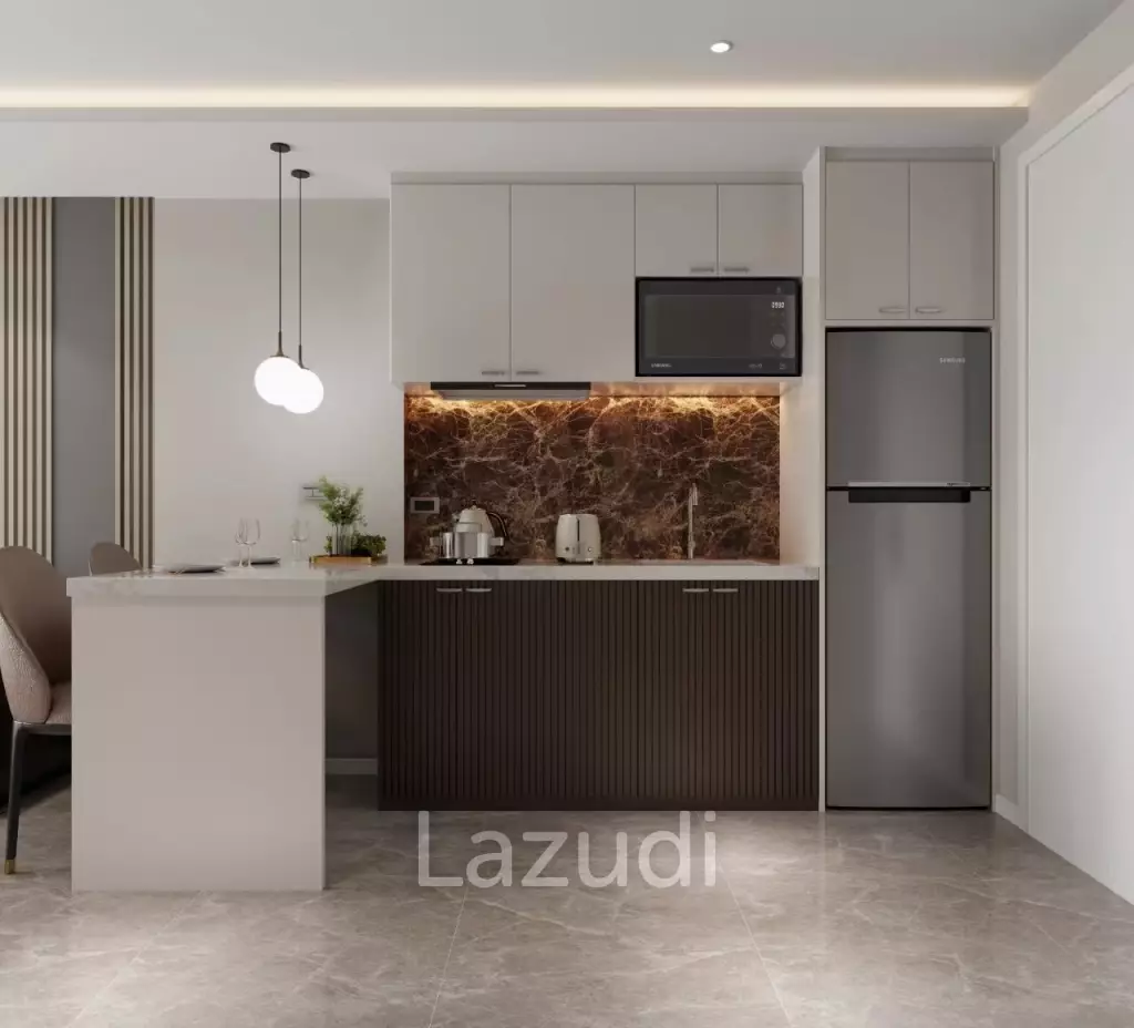 1 Bed 1 Bath 48.69 SQ.M The Coral Pattaya