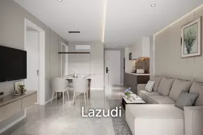 2 Bed 2 Bath 55.14 SQ.M The Coral Pattaya