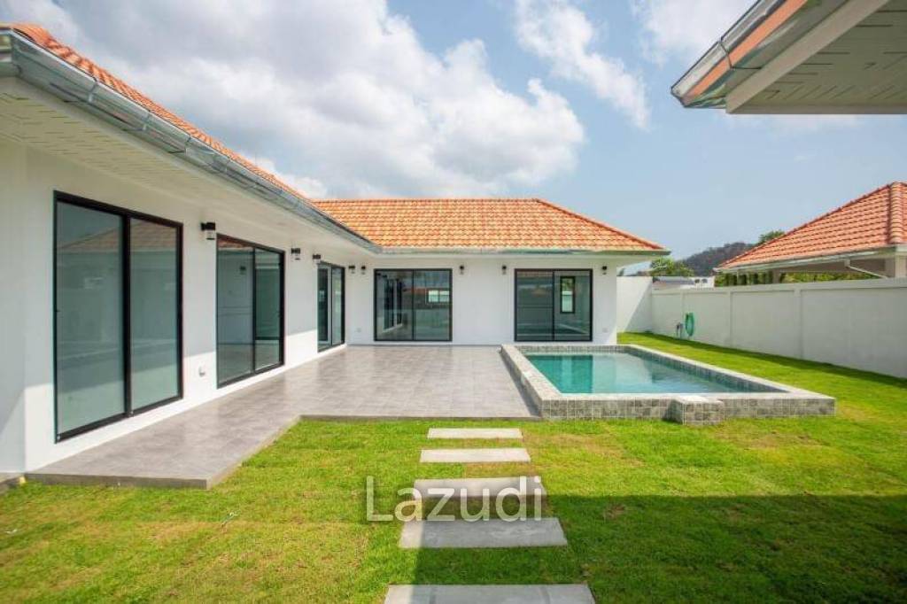 Cozy 3 Bed Pool Villa For Sale in Wang Pong Hua Hin