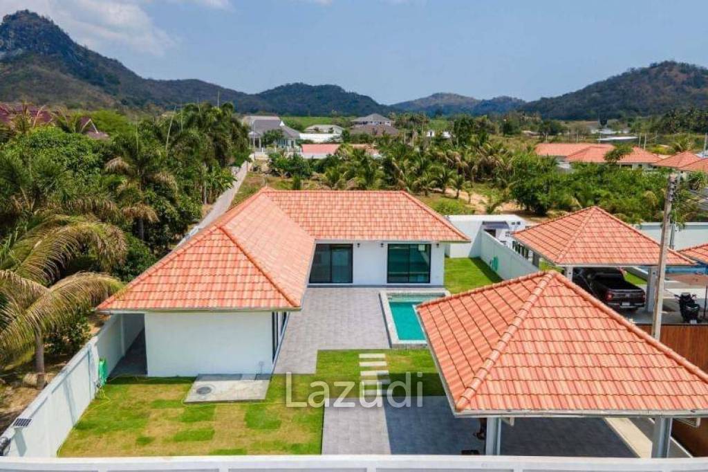 Cozy 3 Bed Pool Villa For Sale in Wang Pong Hua Hin