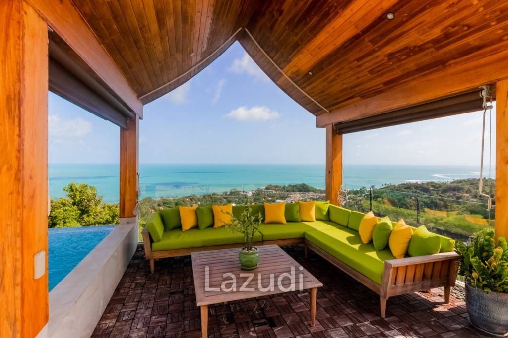 5-Bedroom Villa with Breathtaking Panoramic Views in Lamai