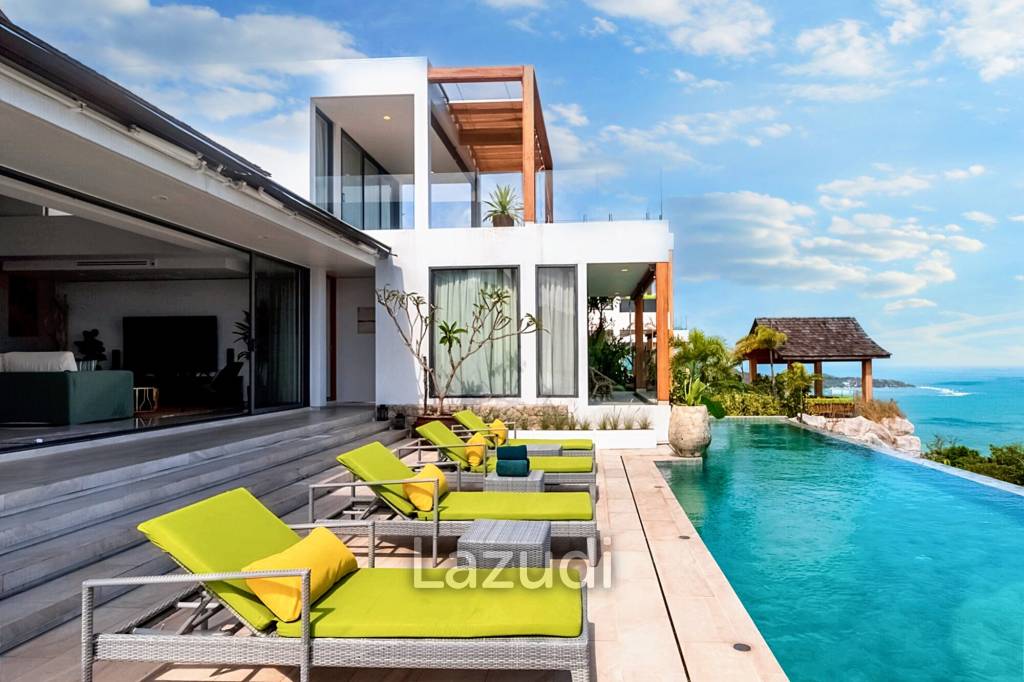 5-Bedroom Villa with Breathtaking Panoramic Views in Lamai