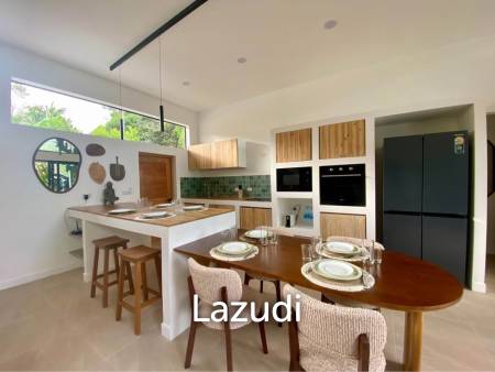 4-Bedroom Pool Villa with Mountain Views in Prime Lamai Location