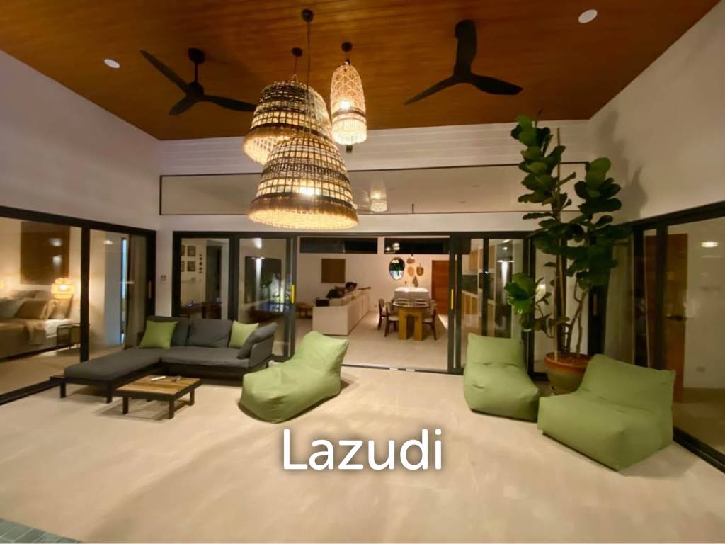 4-Bedroom Pool Villa with Mountain Views in Prime Lamai Location