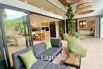 4-Bedroom Pool Villa with Mountain Views in Prime Lamai Location
