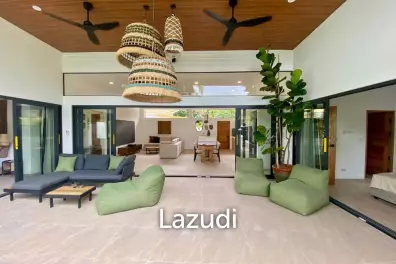 4-Bedroom Pool Villa with Mountain Views in Prime Lamai Location
