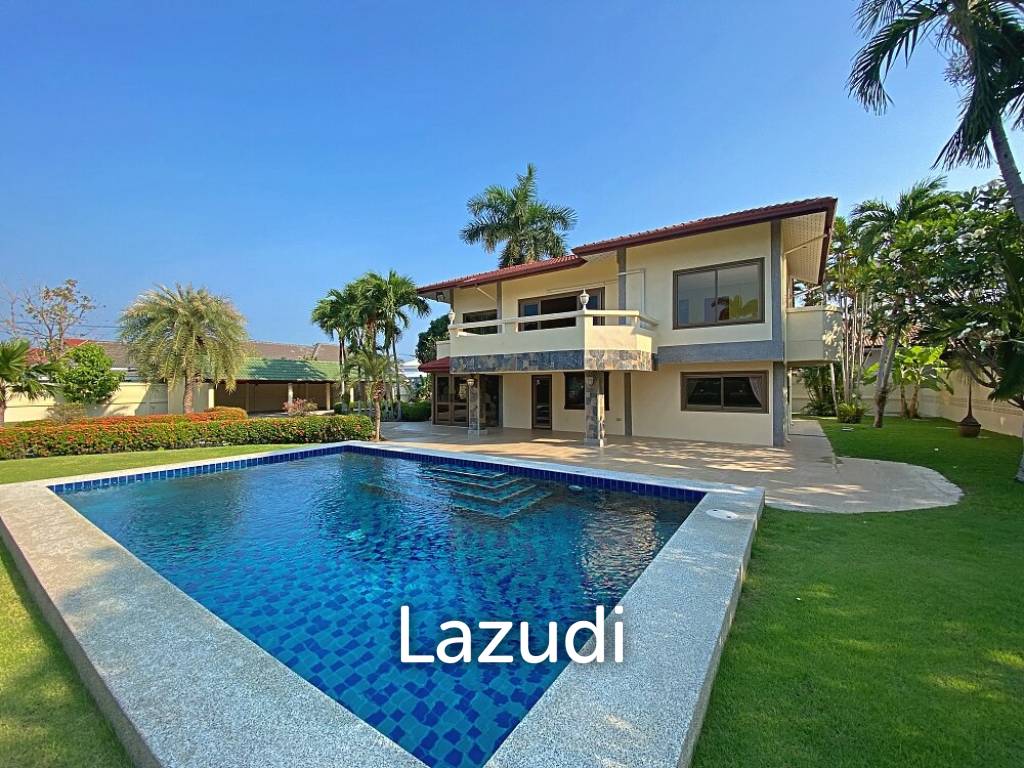 City Center 4 Bed Pool Villa on 1 Rai Land For Sale Hua Hin