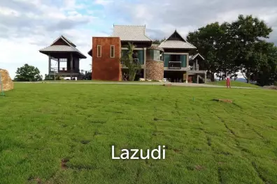 ขาย บ้านพักตากอากาศบนดอย บ้านสบเปิง อ.แม่แตง เชียงใหม่ พร้อมที่ดิน 25 ไร่ 79 ตร.วา วิวสวยบรรยากาศดีมาก