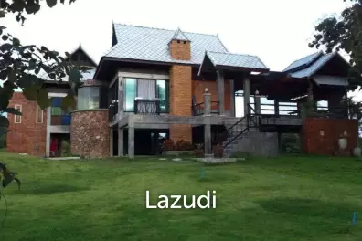 ขาย บ้านพักตากอากาศบนดอย บ้านสบเปิง อ.แม่แตง เชียงใหม่ พร้อมที่ดิน 25 ไร่ 79 ตร.วา วิวสวยบรรยากาศดีมาก