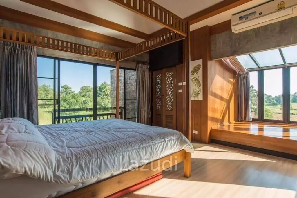 Private Villa on the hill in Chiangmai on 25Rais mountain view for SALE