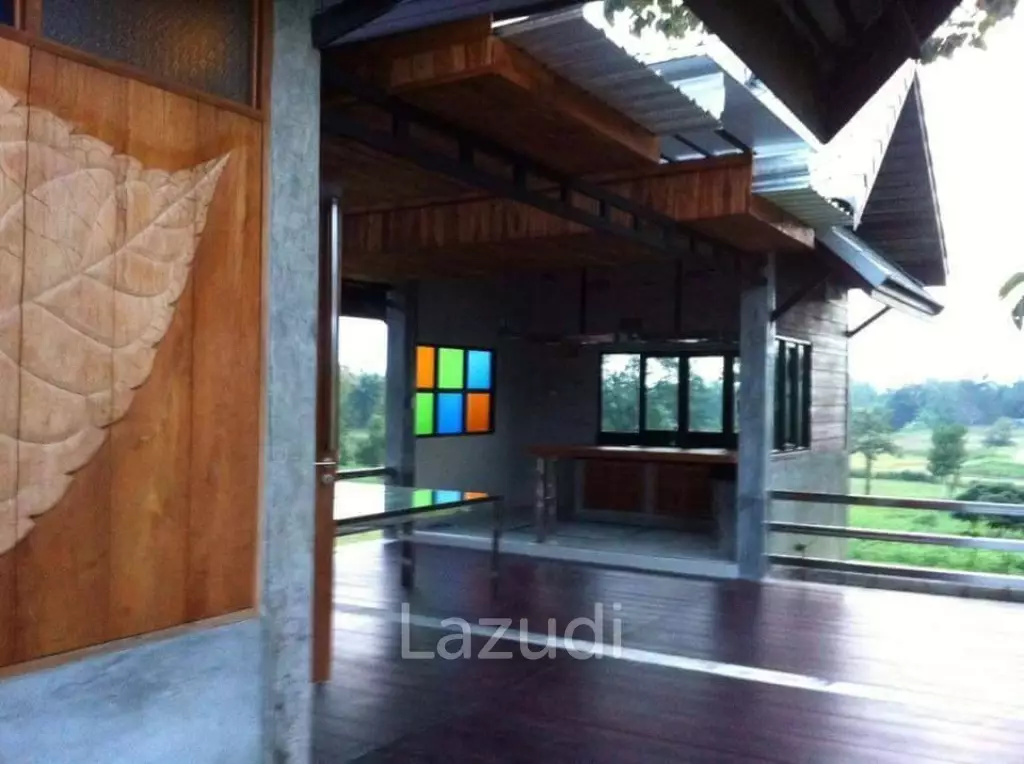 Private Villa on the hill in Chiangmai on 25Rais mountain view for SALE