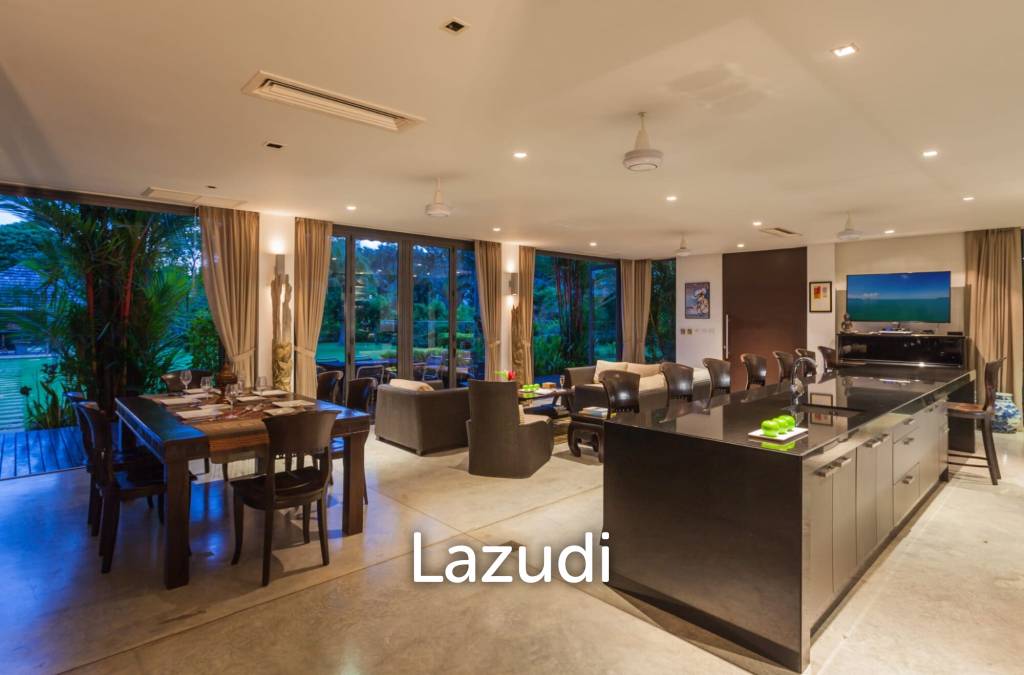 Spacious 5 Bedroom House With Private Garden For Sale In Bangtao