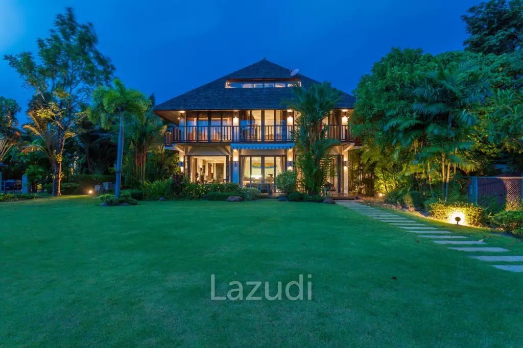 Spacious 5 Bedroom House With Private Garden For Sale In Bangtao