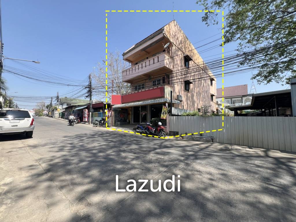 ขายตึก 3 ชั้น 7 ห้องนอน ทำเลดีในตัวเมืองเชียงราย