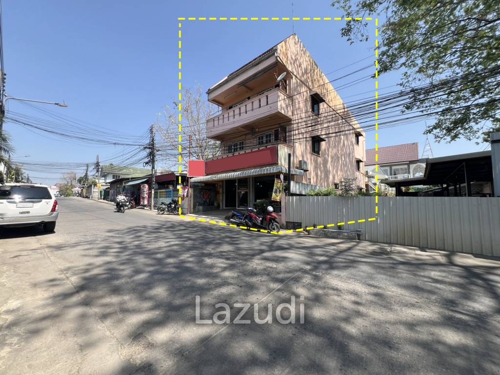 Nice Location 3 Storey Building For Sale in Chiang Rai City