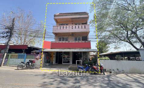 Nice Location 3 Storey Building For Sale in Chiang Rai City