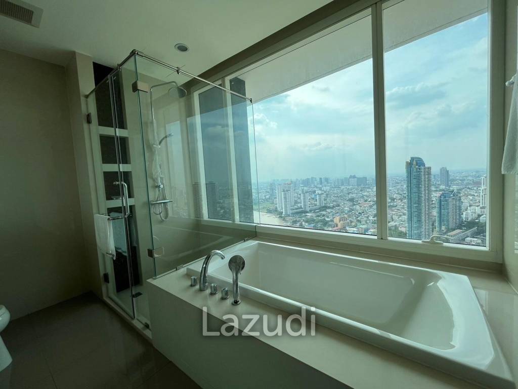 Luxurious 3-Bed Condo at Menam Residences, Bangkok