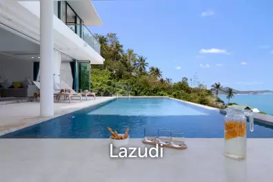 5-Bed Villa with Close Ocean View in Chaweng Noi