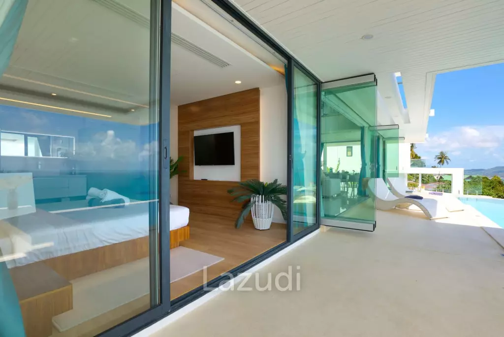 Stunning 5BR Villa with Ocean Views in Ko Samui