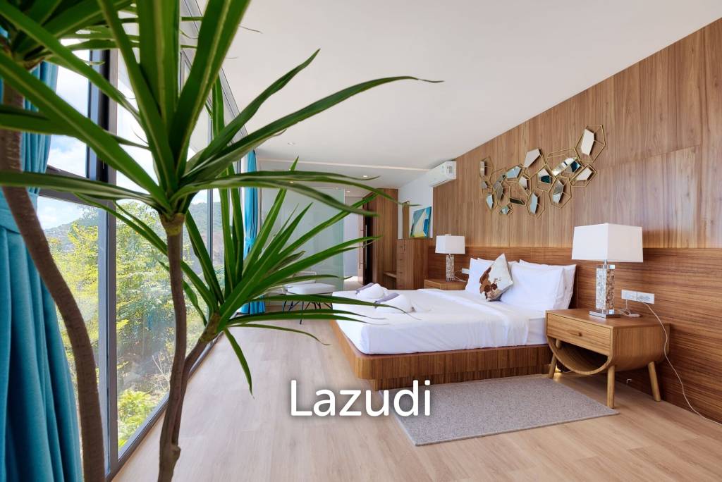 Stunning 5BR Villa with Ocean Views in Ko Samui