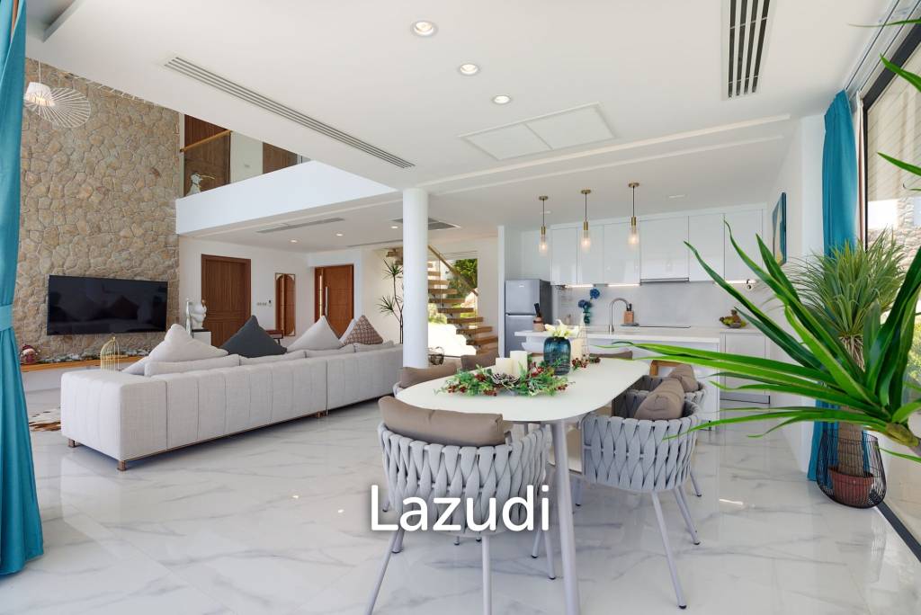 Stunning 5BR Villa with Ocean Views in Ko Samui