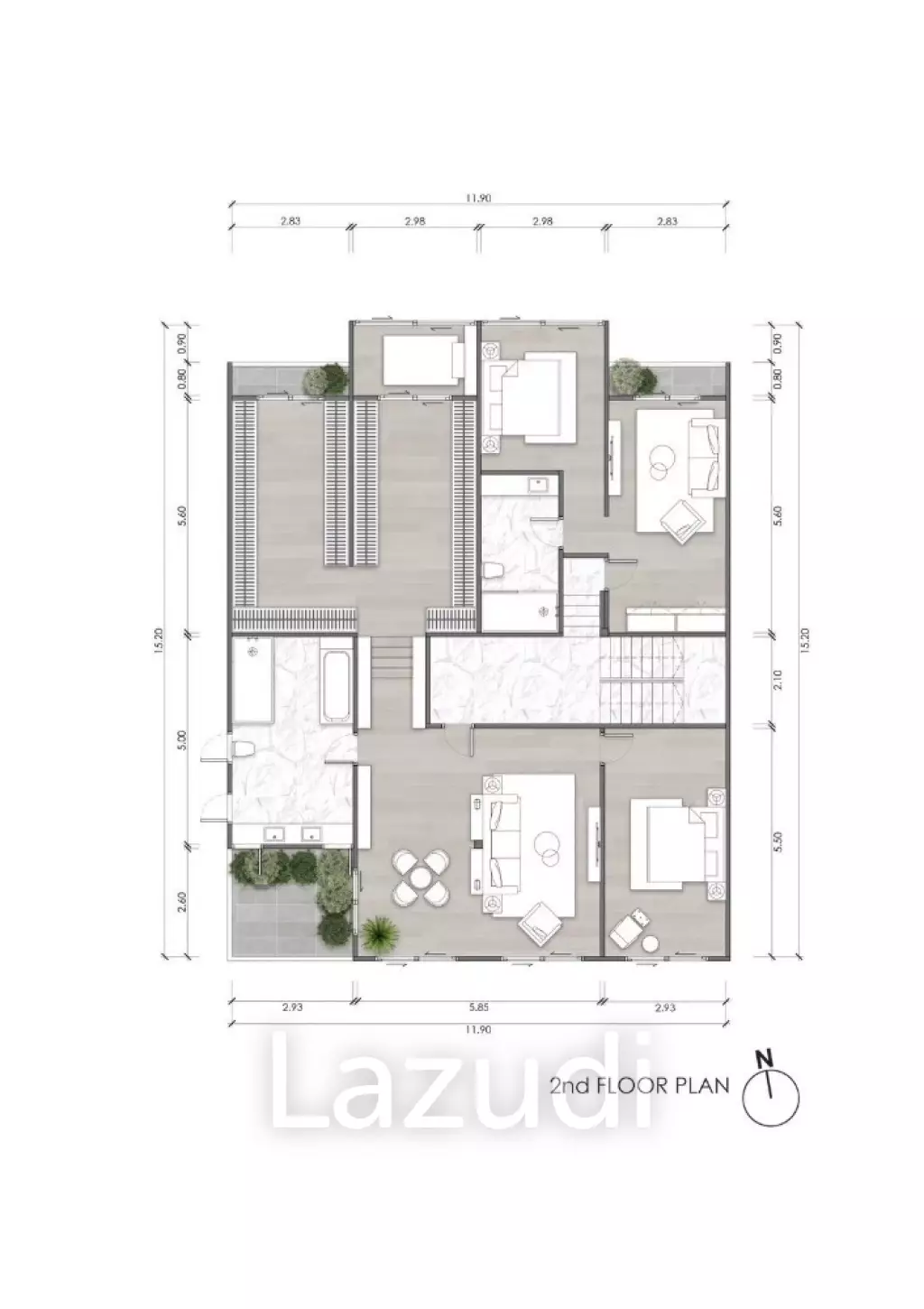 Luxury 4-Bed Detached Home in Watthana, Bangkok