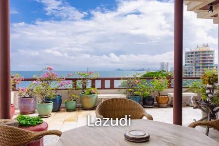 Large Absolute Beachfront Penthouse With Mesmerizing Ocean Views