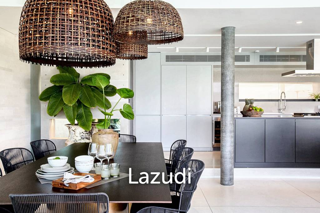 Luxury 3-Bedroom Beach Access Villa in Plai Laem