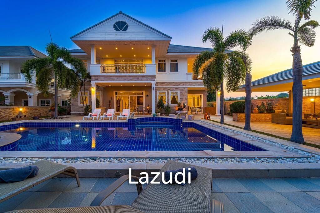 Hua Hin Palm Village : 2 Storey 6 Bedroom Pool Villa