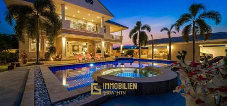 Hua Hin Palm Village : 2 Storey 6 Bedroom Pool Villa